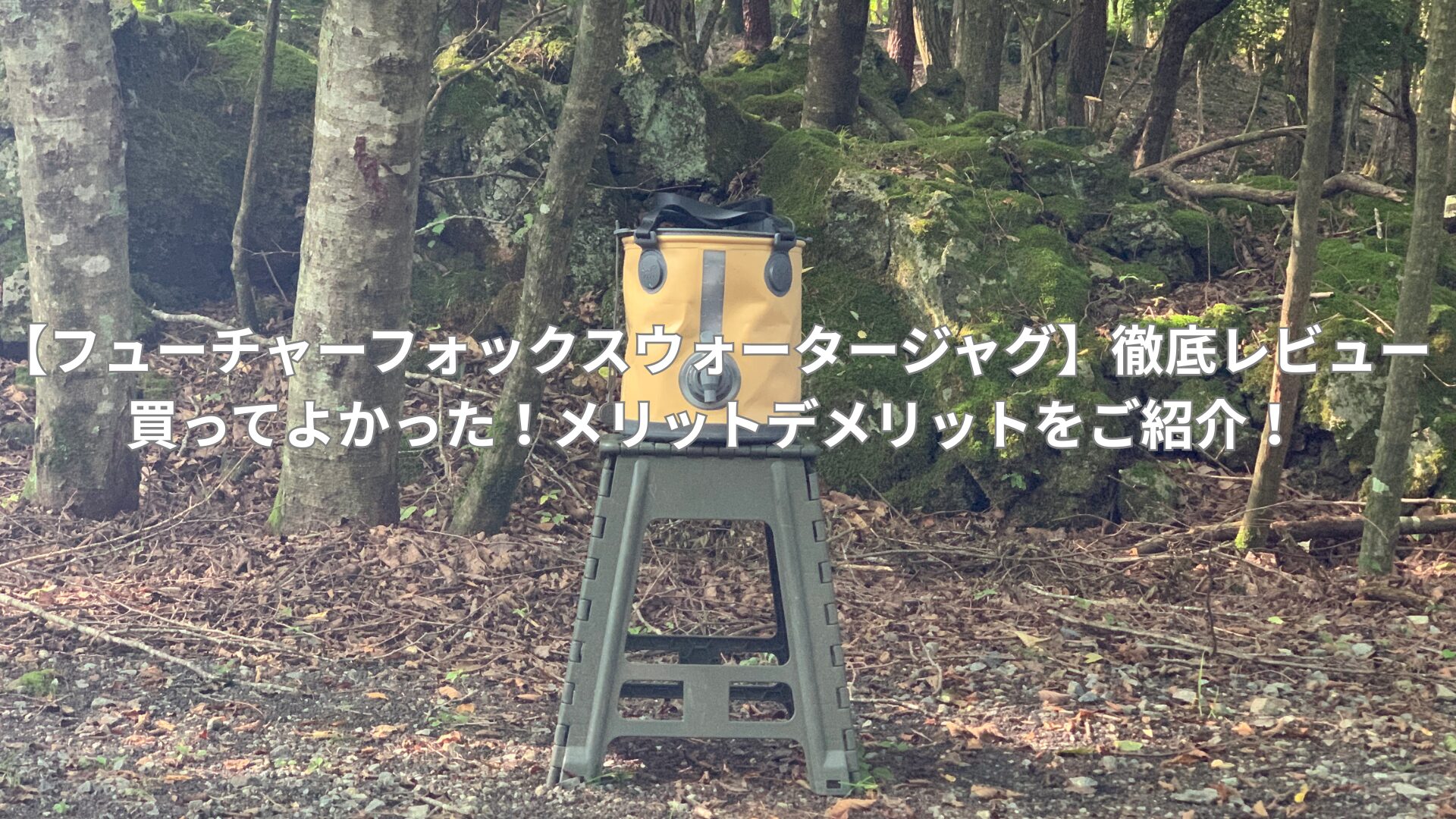 【フューチャーフォックスウォータージャグ】徹底レビュー|買ってよかった！メリットデメリットをご紹介！
